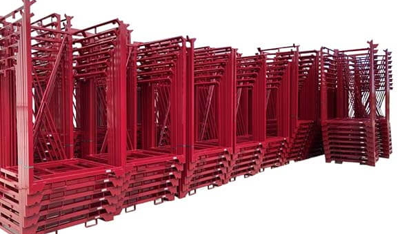Space-saving nesting can reduce the volume of the intainer by up to 80%
