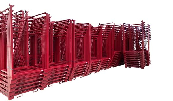 Space-saving nesting can reduce the volume of the intainer by up to 80%